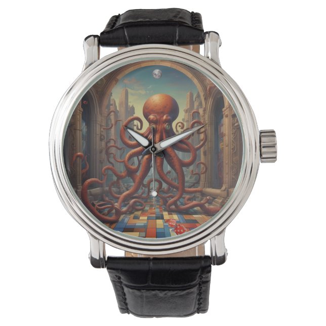 Cthulhu Paradise Lost Armbanduhr (Vorderseite)
