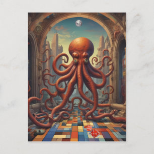 Cthulhu Paradise Lost Postkarte