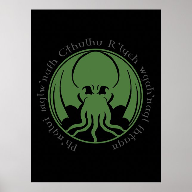 Cthulhu Poster (Vorne)