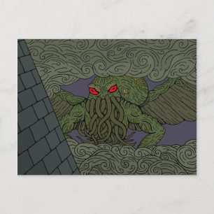 Cthulhu Postkarte
