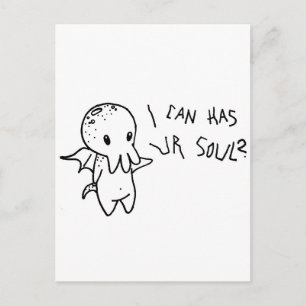 Cthulhu Postkarte