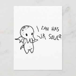 Cthulhu Postkarte
