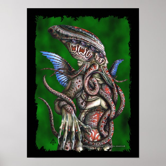 Cthulhu Print Poster (Vorne)