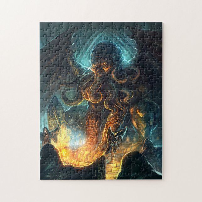 Cthulhu-Puzzle von Lovecraft Puzzle (Vertikal)