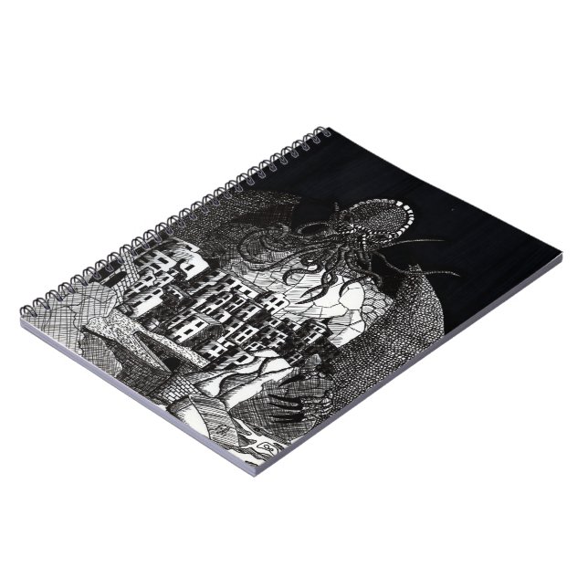 Cthulhu Rises Notizblock (Linke Seite)