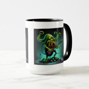 Cthulhu Rock 'n Roll Combo-Tasse, 0,44 l Tasse