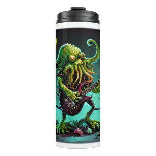 Cthulhu Rock 'n Roll Thermotasse  Thermosbecher