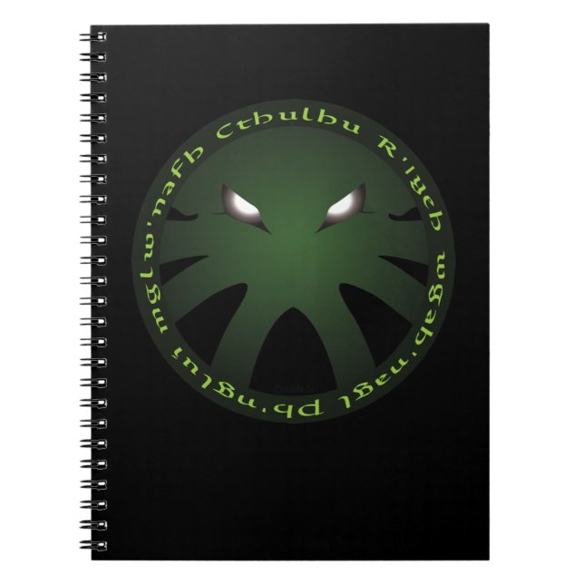 Cthulhu Roundel Notizblock (Vorderseite)