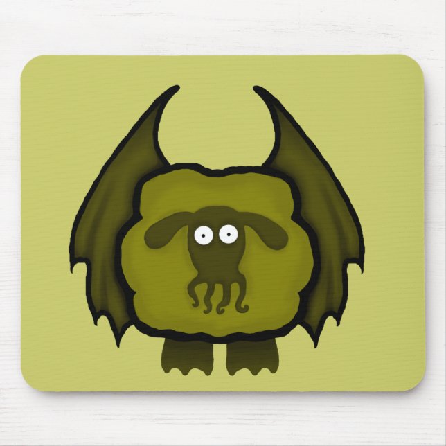 Cthulhu Schafe Mousepad (Vorne)