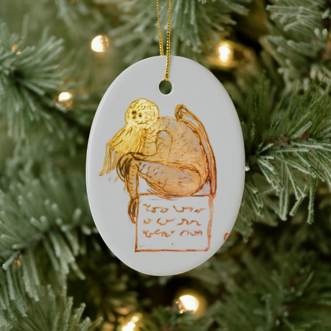 Cthulhu sketch by Lovecraft Keramik Ornament (Baum)