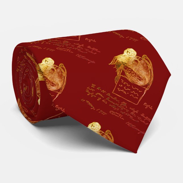 Cthulhu sketch by Lovecraft Krawatte (Gerollt)