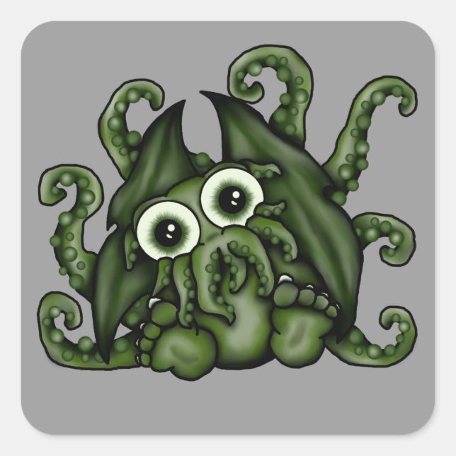 Cthulhu Stickers (Vorderseite)
