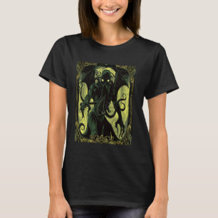 Cthulhu Super Villain Evil Criminal Hero Antagonis T-Shirt
