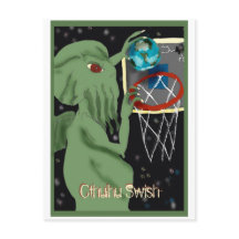 Cthulhu Swish Postcard