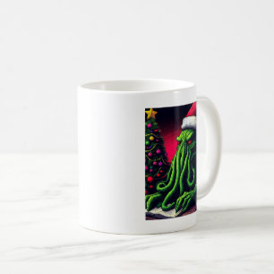 Cthulhu Weihnachtsfeiertage Saison Kaffeetasse
