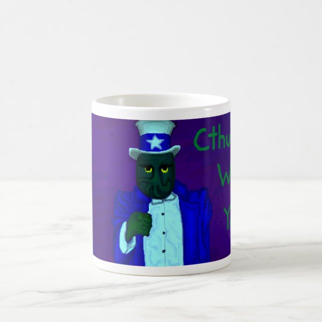 Cthulhu will Sie! Tasse (Mittel)