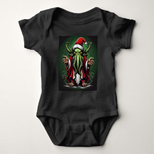 Cthulhus Yuletide Reign: Ein erschreckendes Weihna Baby Strampler