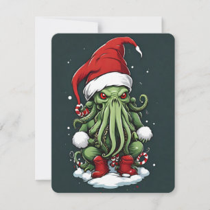 Cthulhus Yuletide Reign: Ein erschreckendes Weihna Feiertagskarte
