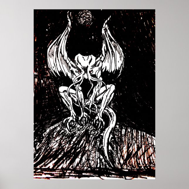 Cthulu Poster (Vorne)