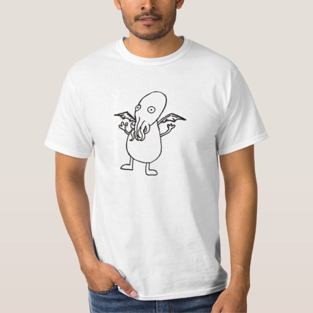 Cthulu T-Stück T-Shirt (Vorderseite)