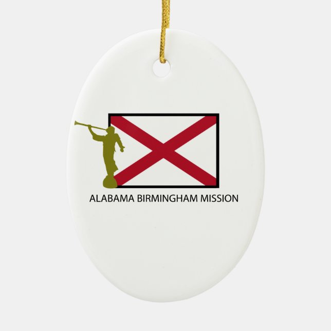 CTR ALABAMAS BIRMINGHAM AUFTRAG-LDS KERAMIKORNAMENT (Vorne)
