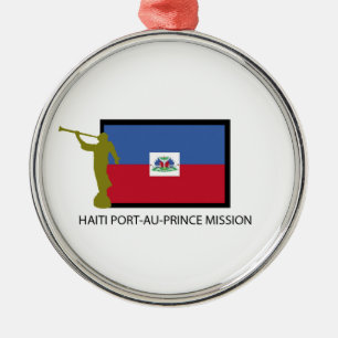 CTR DES HAITI-PORT-AU-PRINCE-AUFTRAG-LDS SILBERNES ORNAMENT