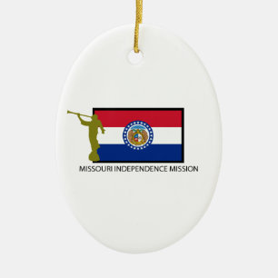 CTR DES MISSOURI-UNABHÄNGIGKEITS-AUFTRAG-LDS KERAMIK ORNAMENT