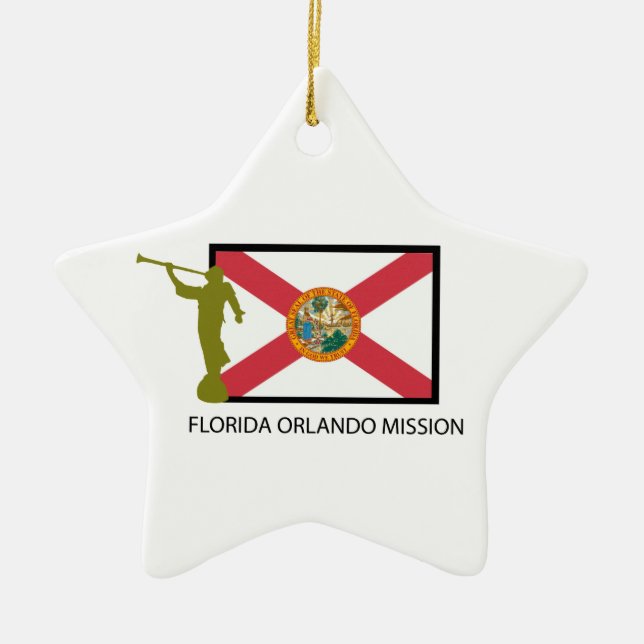 CTR FLORIDAS ORLANDO AUFTRAG-LDS KERAMIKORNAMENT (Vorne)