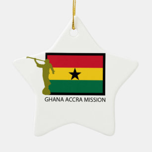 CTR GHANAS ACCRA AUFTRAG-LDS KERAMIKORNAMENT