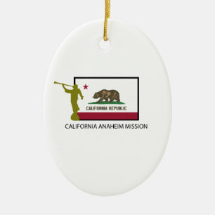 CTR KALIFORNIENS ANAHEIM AUFTRAG-LDS KERAMIKORNAMENT