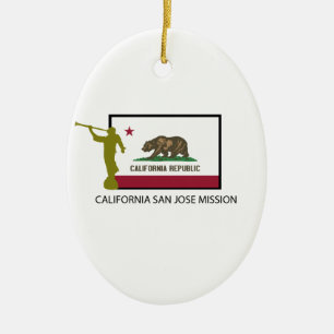 CTR KALIFORNIENS SAN JOSE AUFTRAG-LDS KERAMIK ORNAMENT