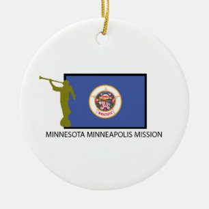 CTR MINNESOTAS MINNEAPOLIS AUFTRAG-LDS KERAMIK ORNAMENT