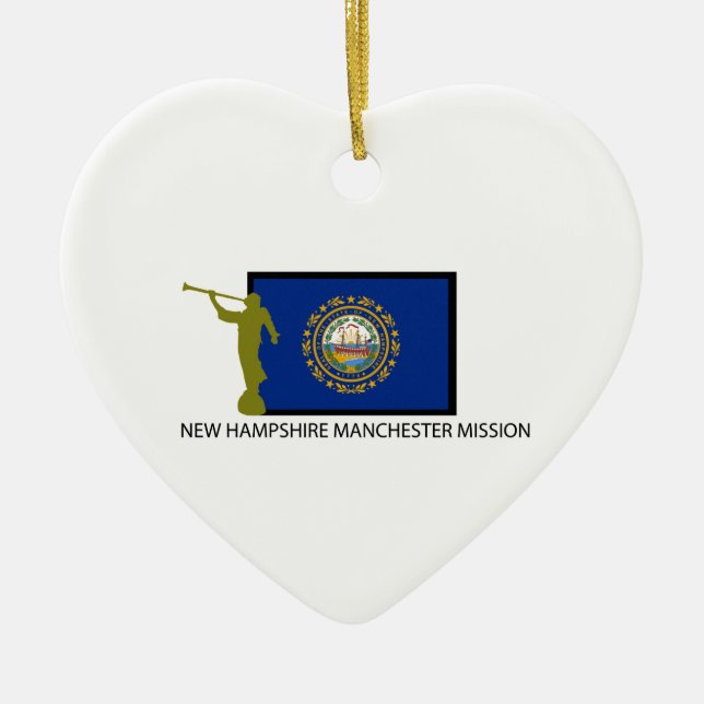 CTR NEW HAMPSHIRE-MANCHESTER-AUFTRAG-LDS KERAMIKORNAMENT (Vorne)