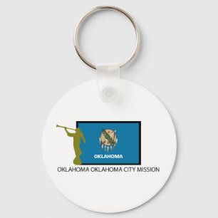 CTR OKLAHOMAS OKLAHOMA CITY AUFTRAG-LDS SCHLÜSSELANHÄNGER