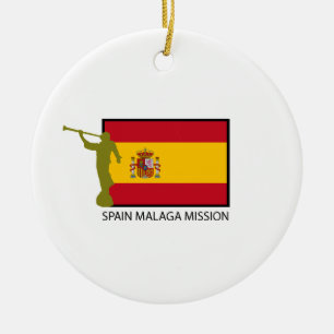 CTR SPANIENS MÀLAGA AUFTRAG-LDS KERAMIKORNAMENT