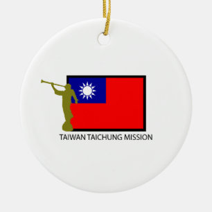 CTR TAIWANS TAICHUNG AUFTRAG-LDS KERAMIK ORNAMENT