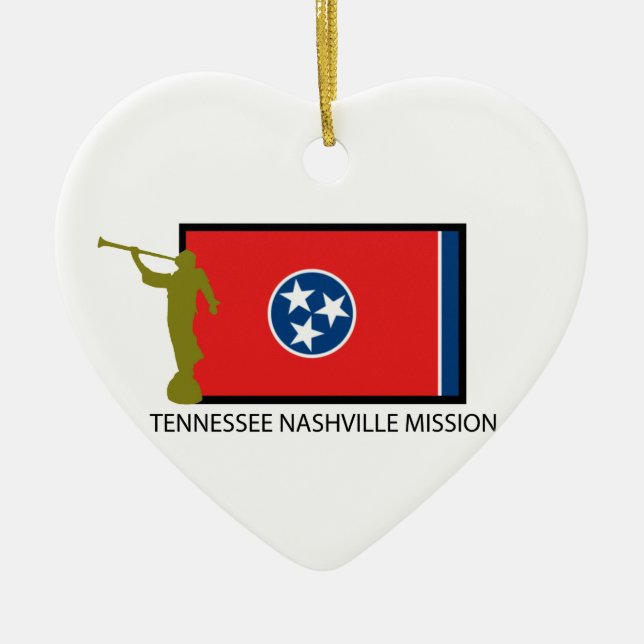 CTR TENNESSEES NASHVILLE AUFTRAG-LDS KERAMIK ORNAMENT (Vorne)