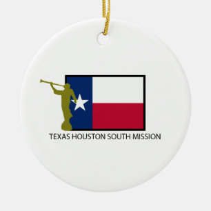 CTR TEXAS HOUSTON SUOTH AUFTRAG-LDS KERAMIK ORNAMENT