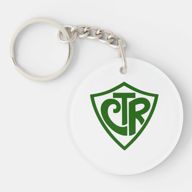 CTR - Wählen Sie den richtigen akryllischen Schlüs Schlüsselanhänger (Vorderseite)