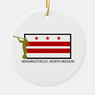 CTR WASHINGTON-D.C. NORTH MISSION LDS KERAMIKORNAMENT
