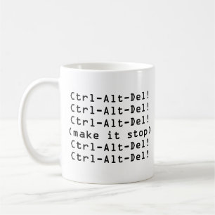 Ctrl-Alt-Del Tasse
