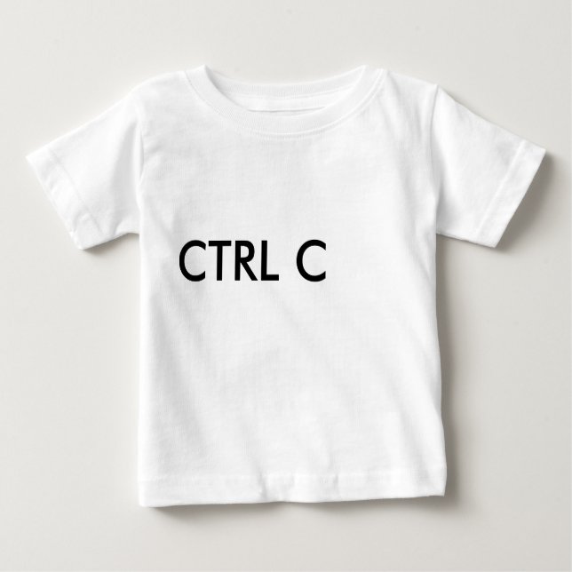 CTRL C BABY T-SHIRT (Vorderseite)