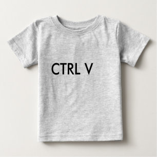 CTRL V BABY T-SHIRT