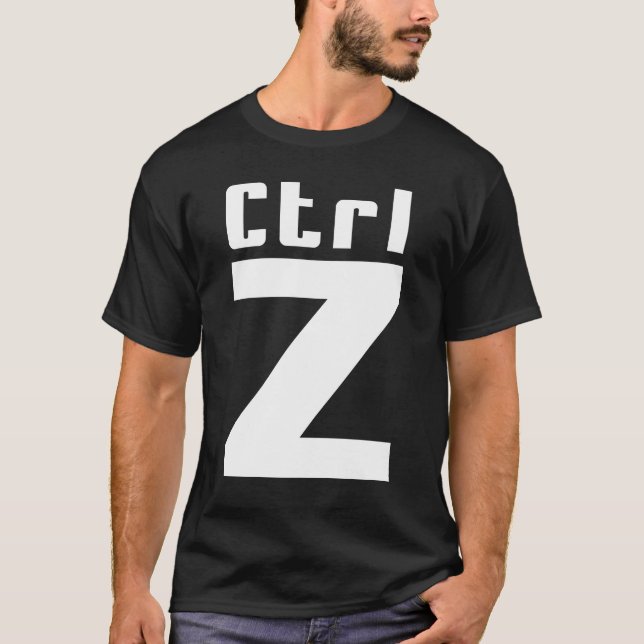 Ctrl Z T-Shirt (Vorderseite)