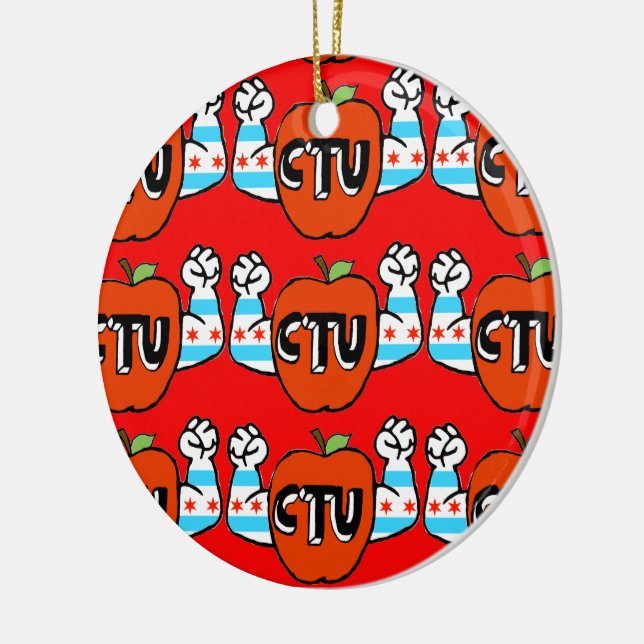 CTU/Every Chicago allgemeine Schule ist meine Keramik Ornament (Links)