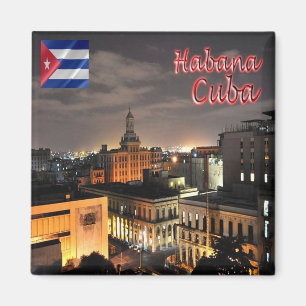 CU - Kuba - La Habane - Nacht Magnet