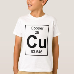 Cu - Kupfer T-Shirt