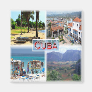 CU Varadero Beach - Santiago de Cuba - Vinales Magnet