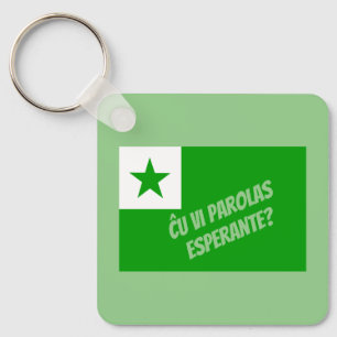 Ču vi parolas Esperante? Schlüsselanhänger