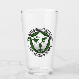 CUAA Logo Pint Glass Glas